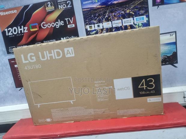Lg 43′′ Ut80 Uhd Smart Tv With Ai Magic Remote – 43ut80006la - thumbnail 3