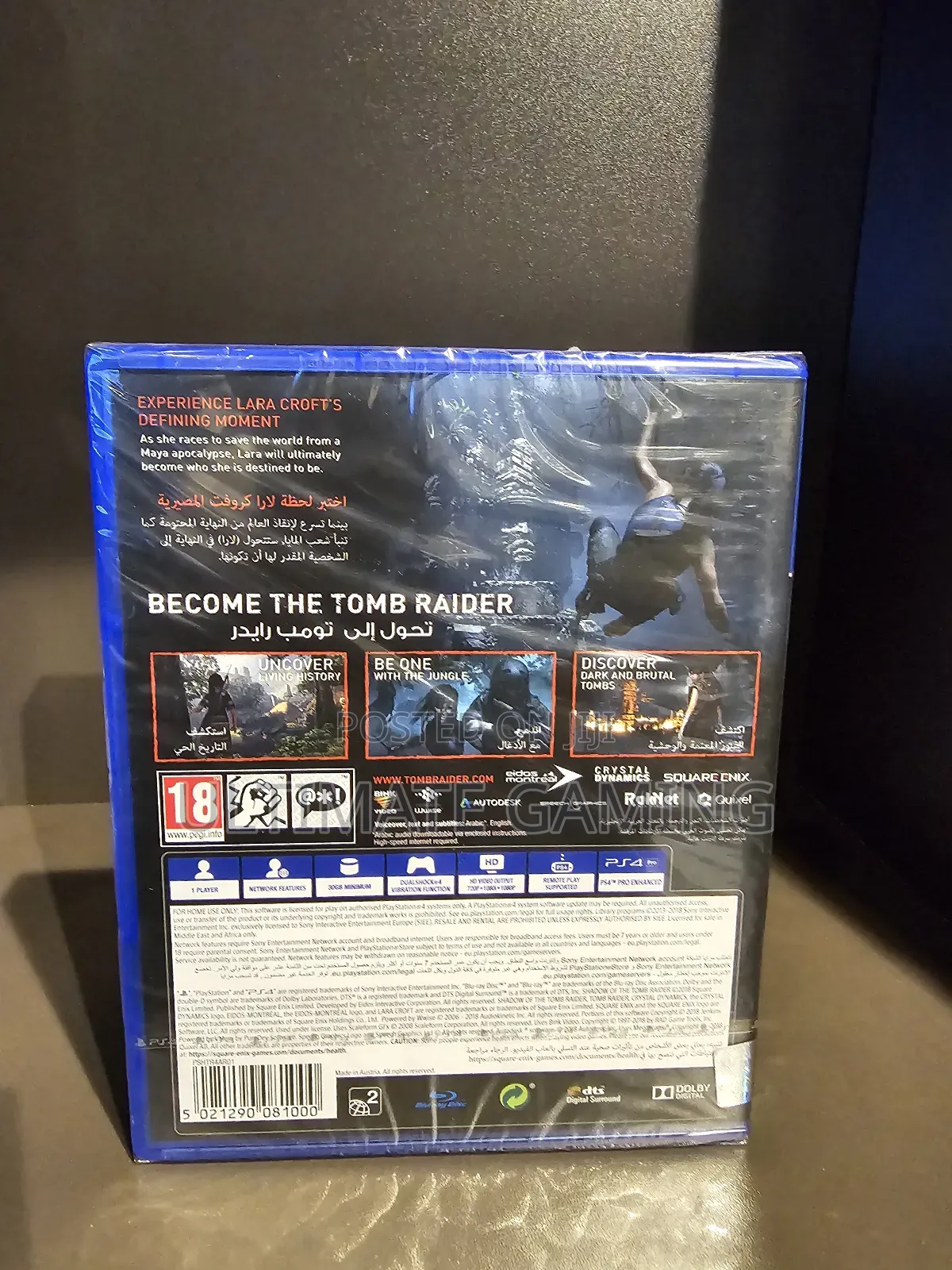 Shadow of the Tomb Raider for Ps4