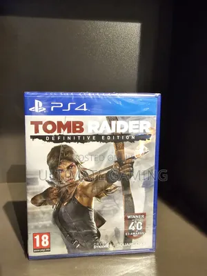 Tomb Raider Definitive Edt for Ps4