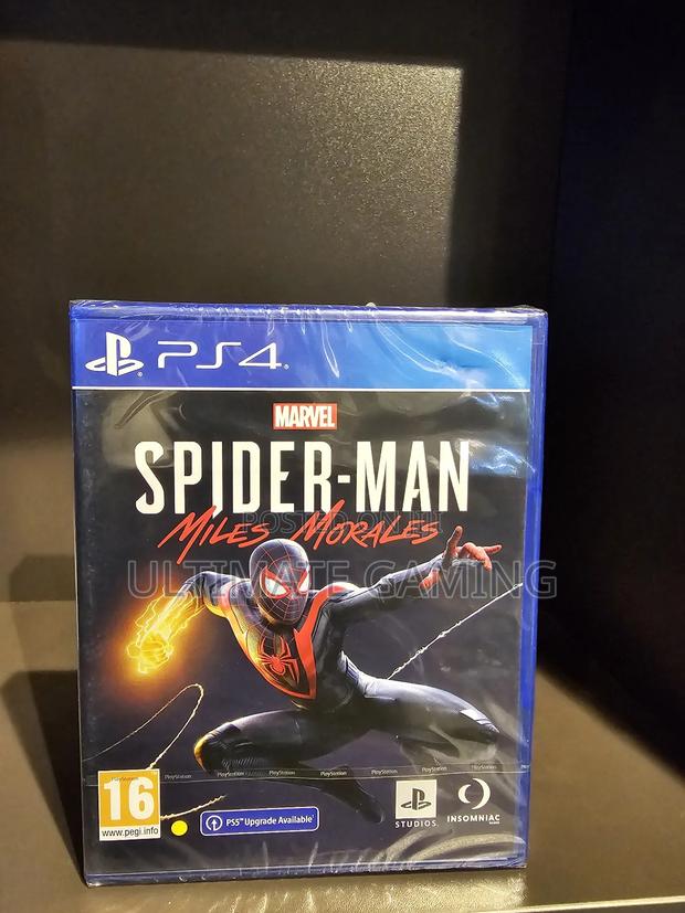 Marvel Spiderman Miles Morales for Ps4 - main view
