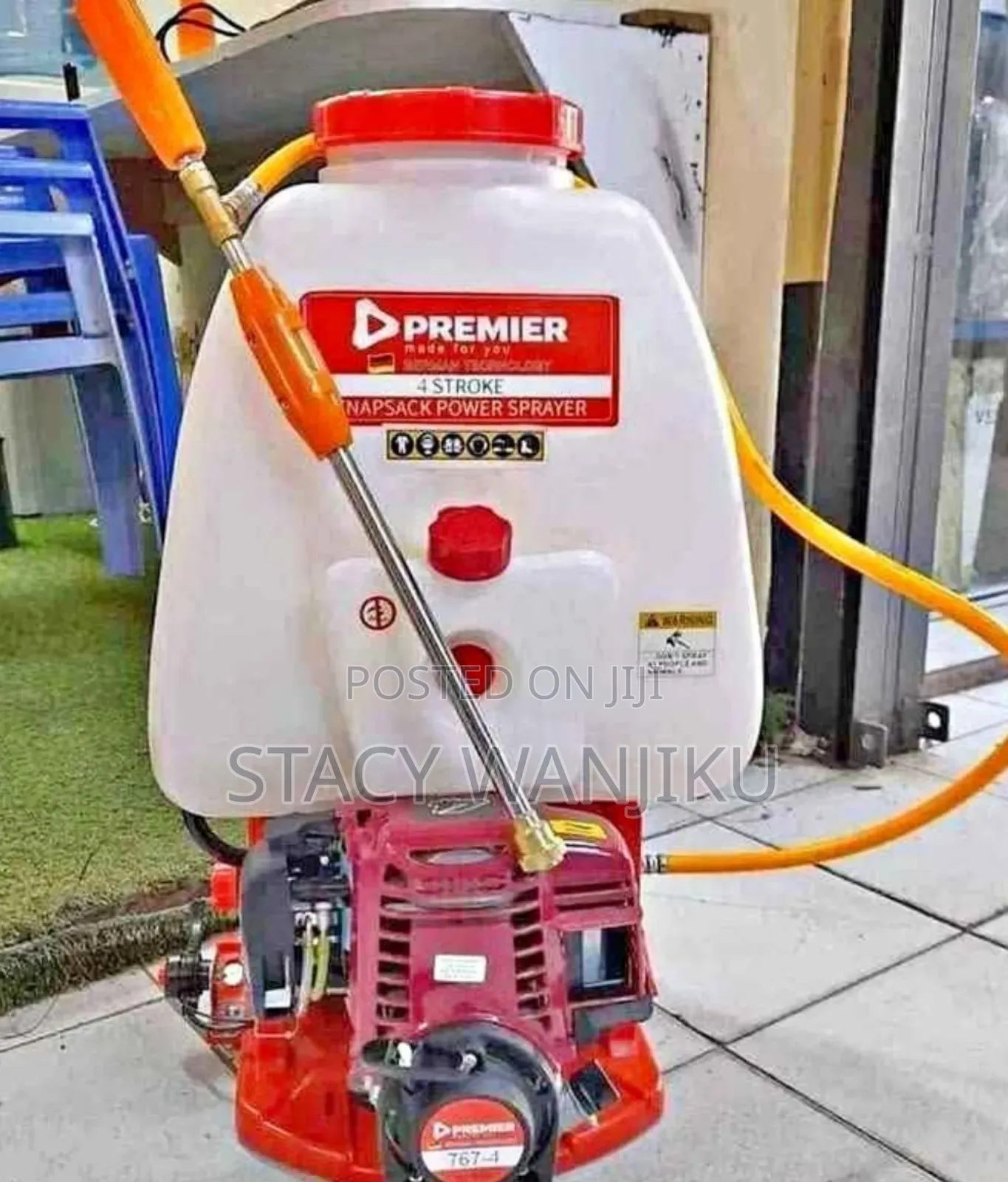 Premier 4 Stroke Knapsack Sprayer/ Gasoline Engine Knapsack Sprayer