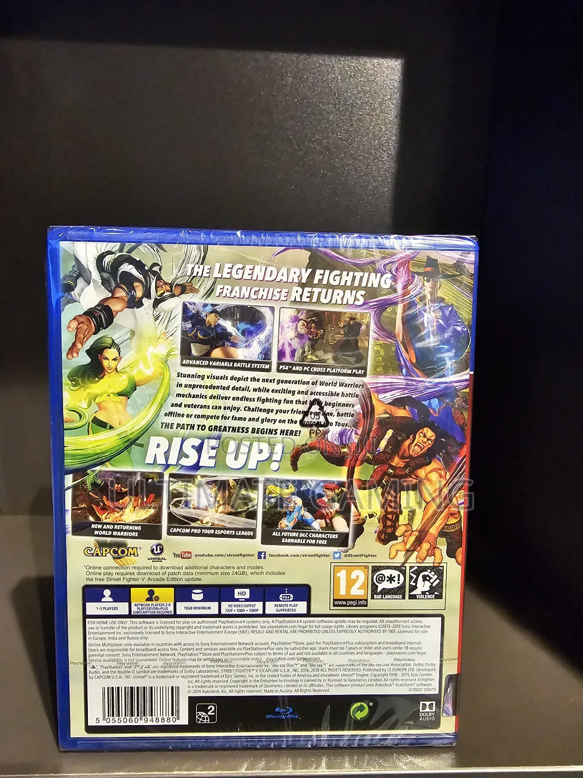 Street Fighter v for Ps4