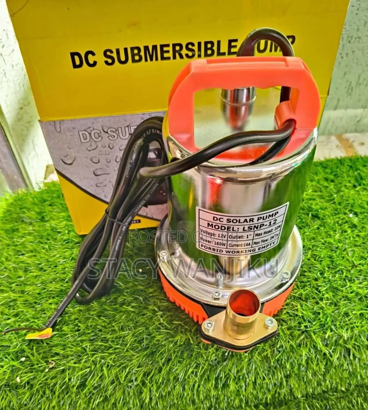 Dc Surbmirsible Water Pump /.Solar Water Pump
