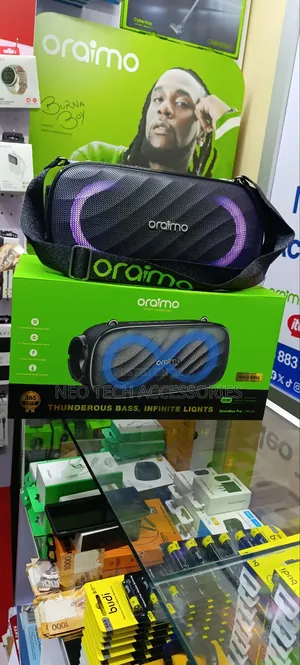 New Oraimo Spacebox Pro 80w Karaoke-Support Wireless Speaker
