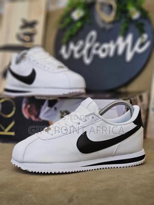 White Nike Cortez Sneakers - thumbnail 2