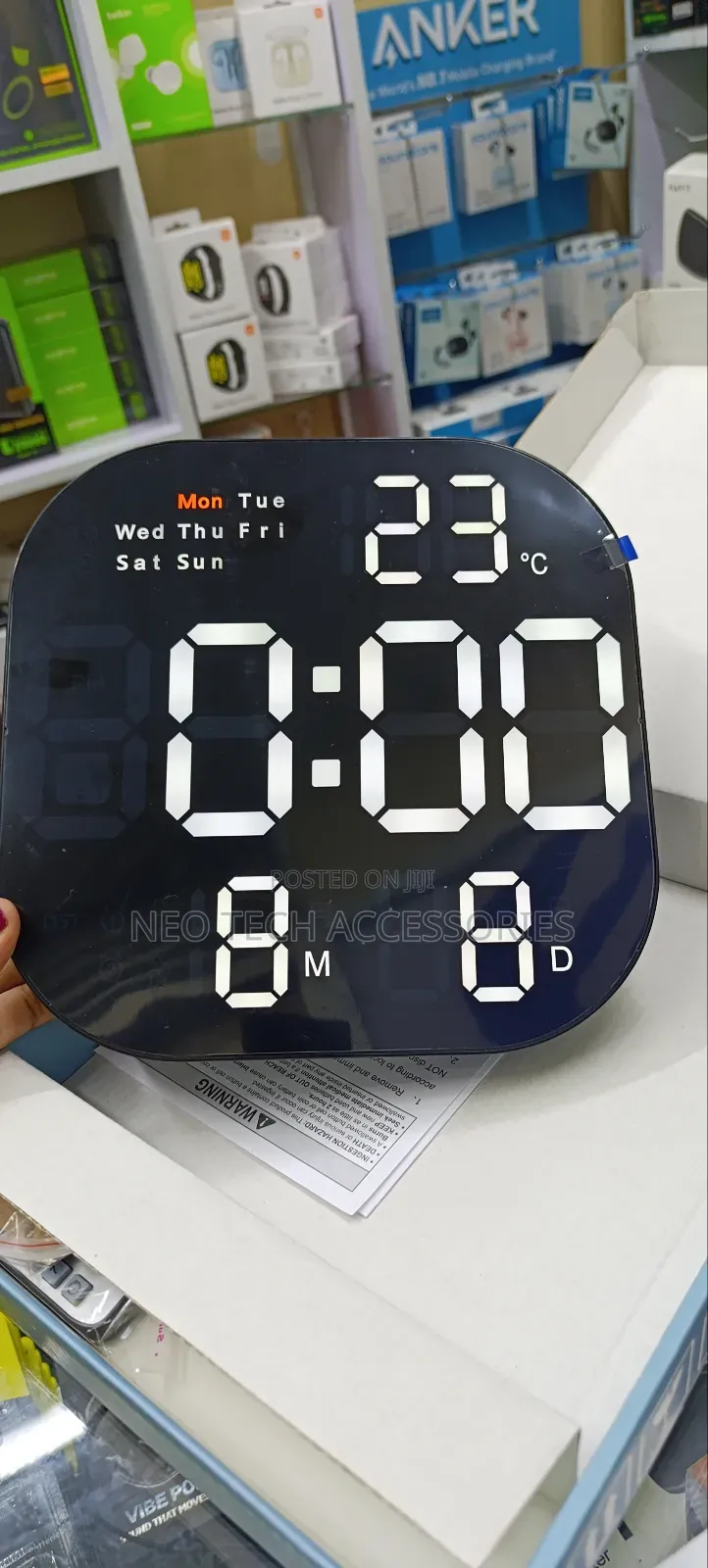Digital Wall Clock