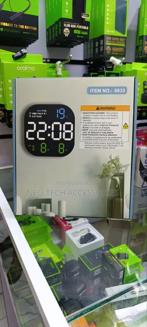 Digital Wall Clock