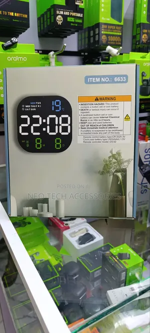 Digital Wall Clock