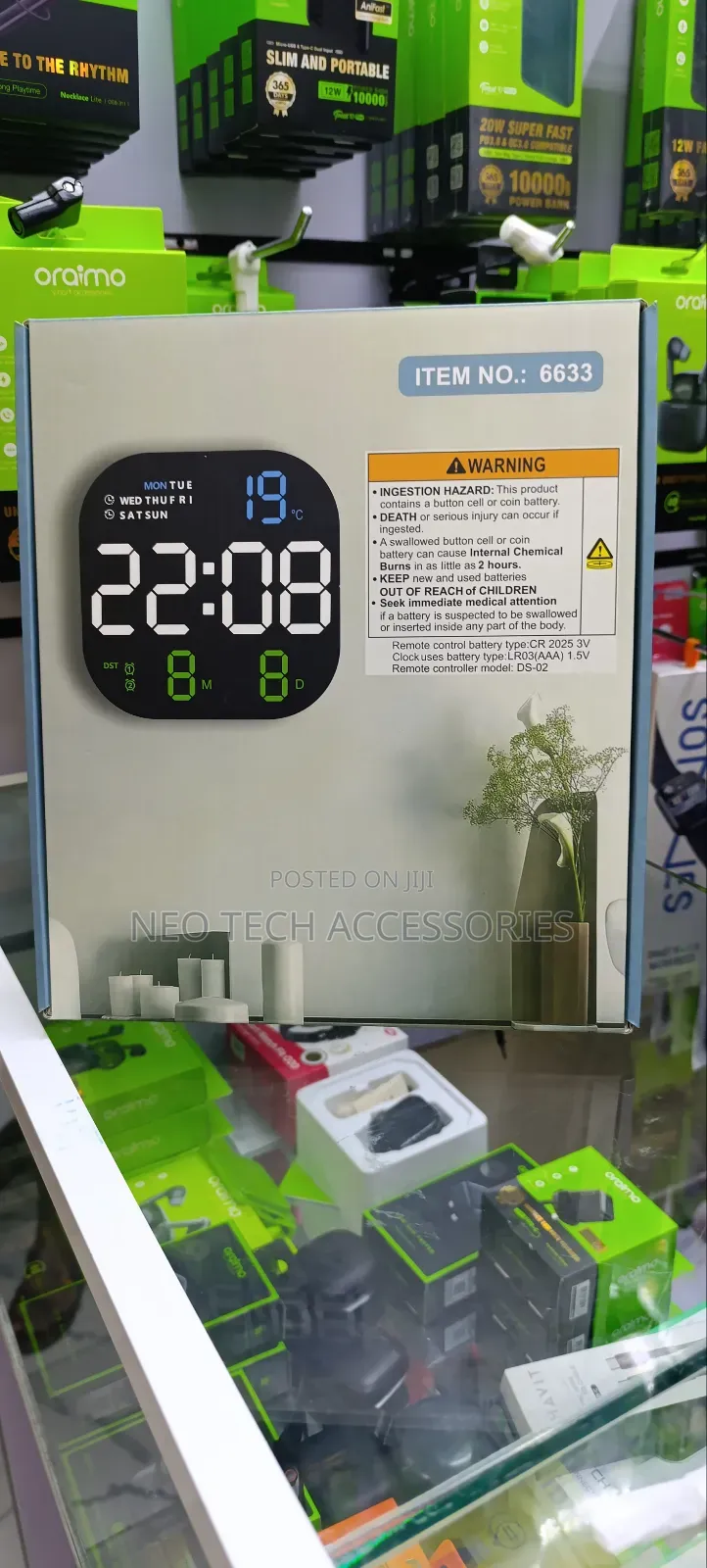 Digital Wall Clock