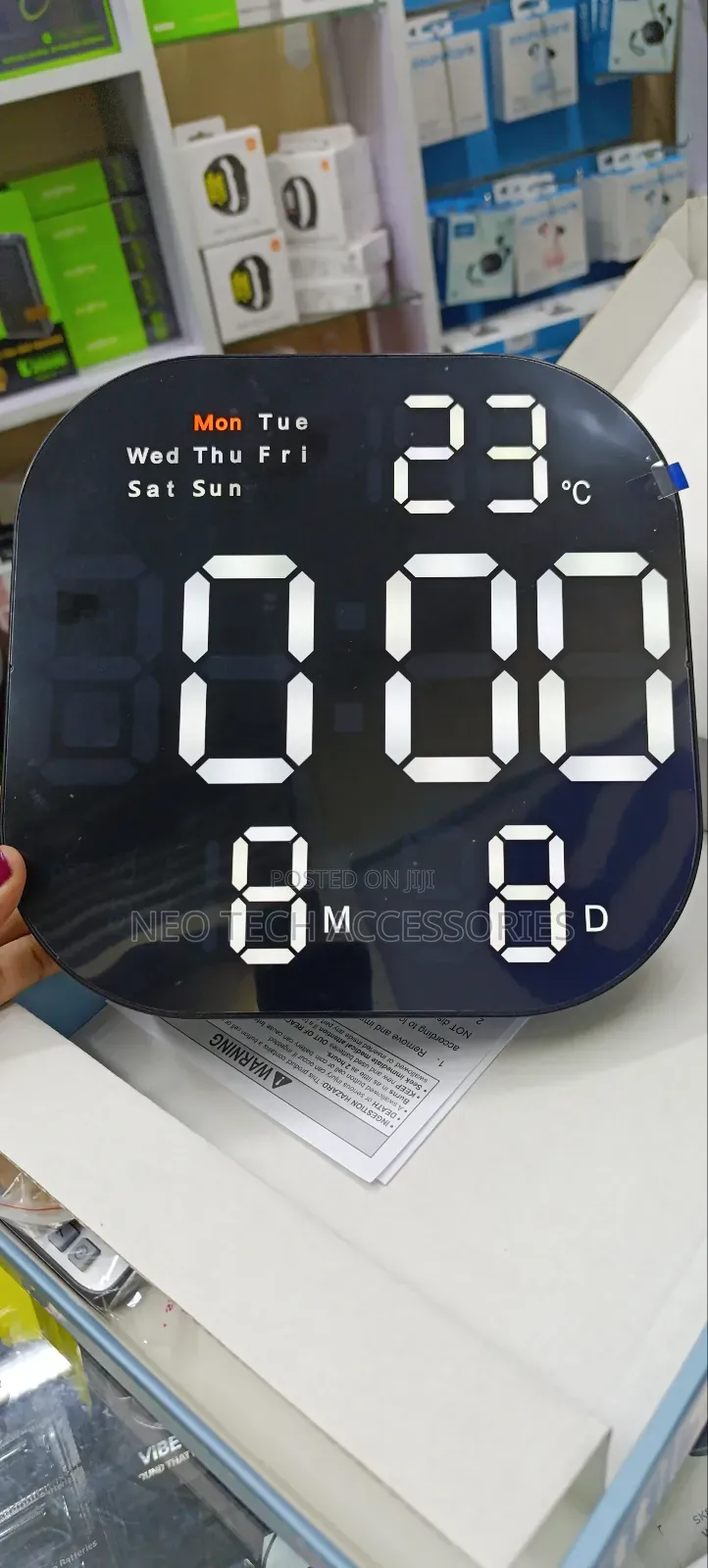 Digital Wall Clock