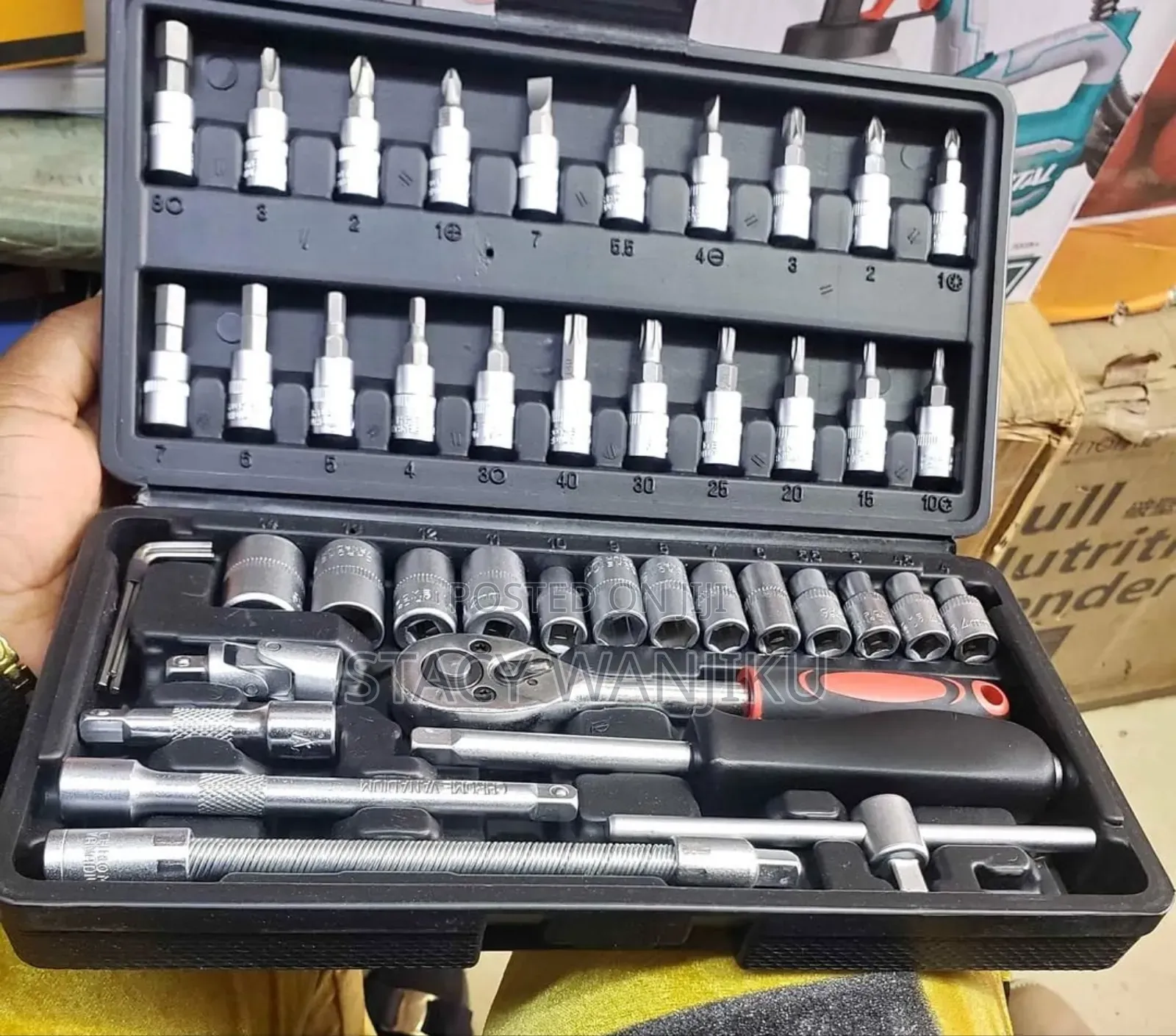 Socket and Wrench Set