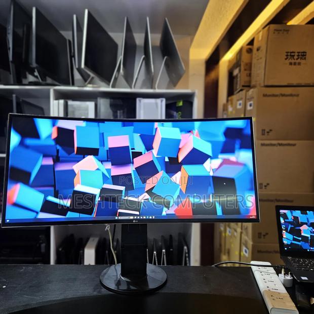 Lg 34 Inches Curved Monitor - main view