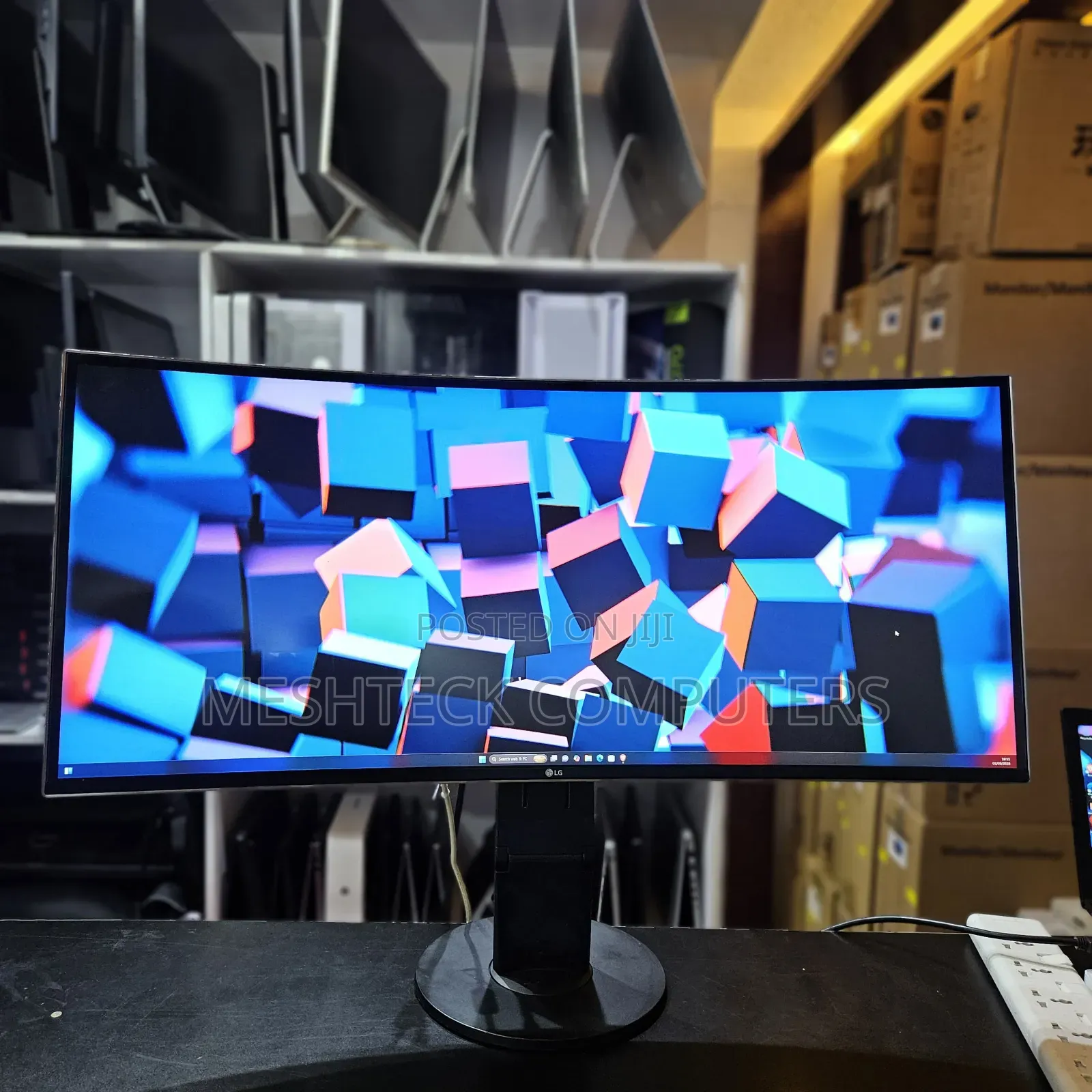 Lg 34 Inches Curved Monitor