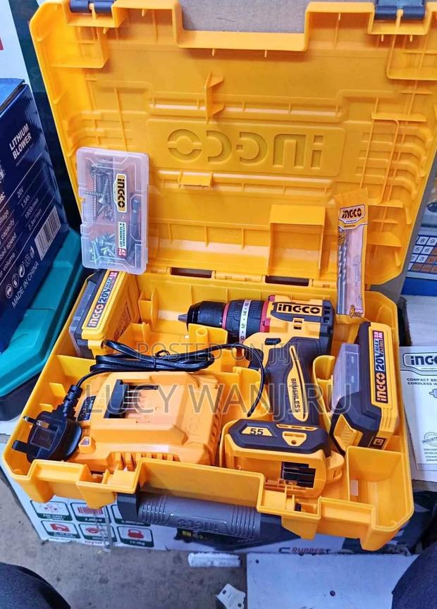 Ingco Brushless Impact Rechargeable Lithium Ion Drill - main view