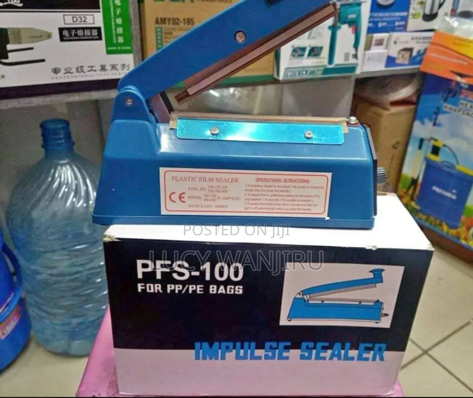 Impulse Sealing Machine 100mm/ Paper Sealing Machine