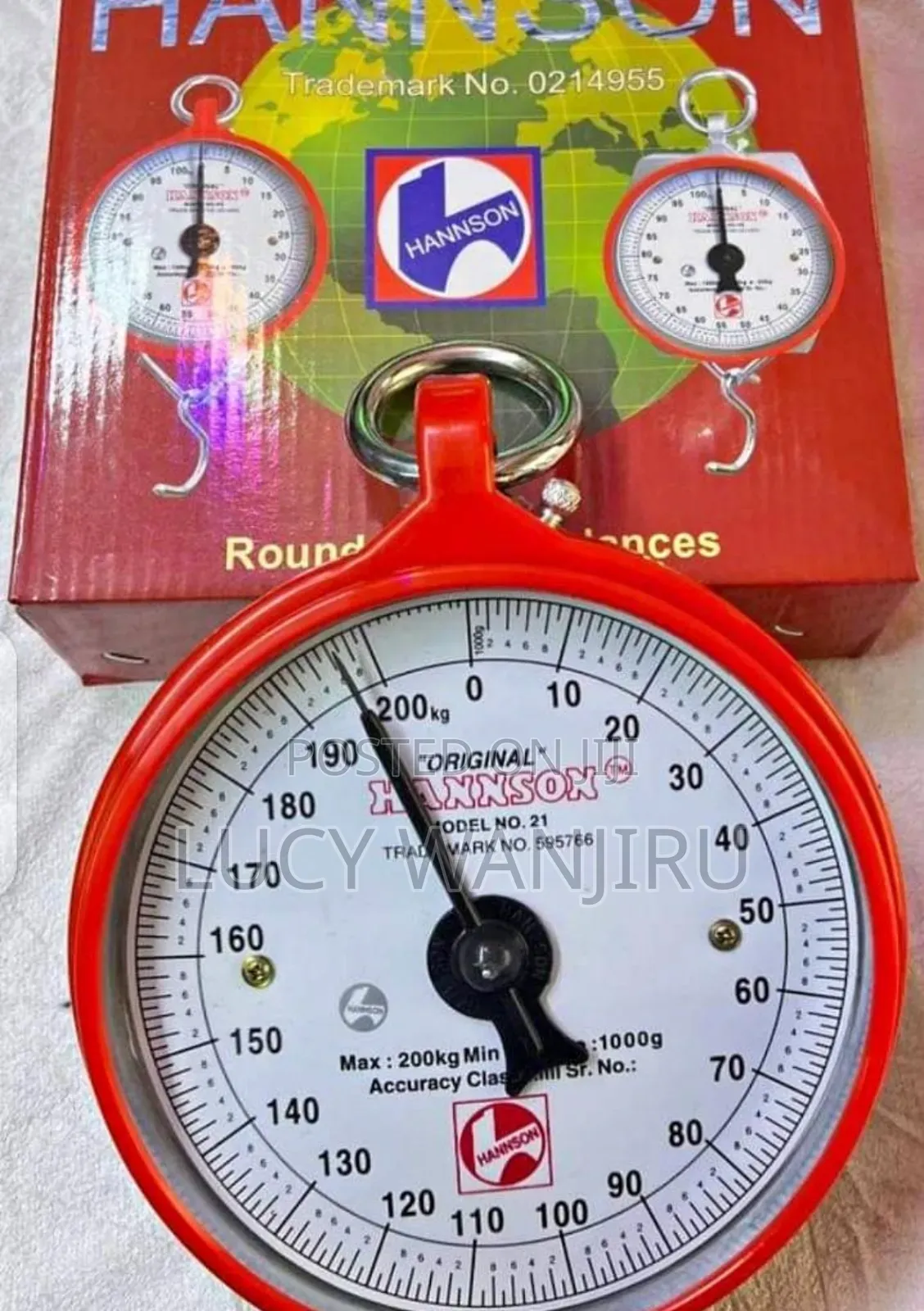 200kgs Round Scale/ Hanson Weighing Scale