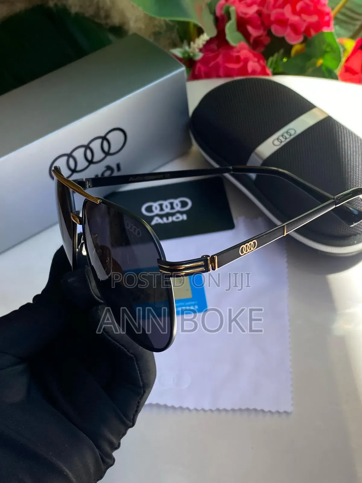 Motor Designer Sunglasses Polarized Antiglare 100% U.V Protection