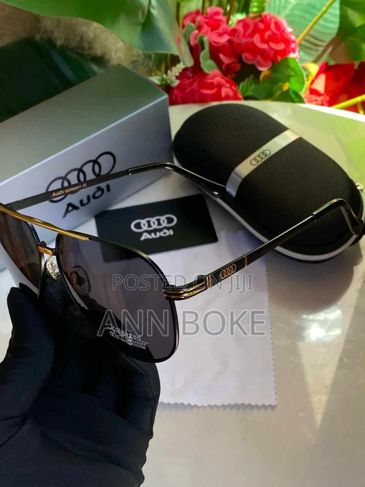 Motor Designer Sunglasses Polarized Antiglare 100% U.V Protection