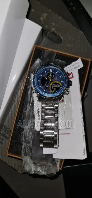 Naviforce Silver Steel Analog Digital Men Water Resist Quartz Watch
