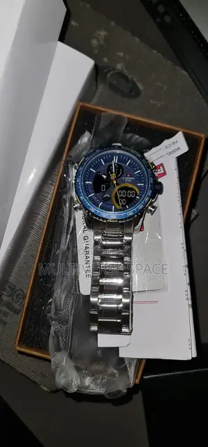 Naviforce Silver Steel Analog Digital Men Water Resist Quartz Watch