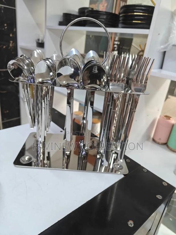36 PCS Cutlery Set Gold* - thumbnail 2