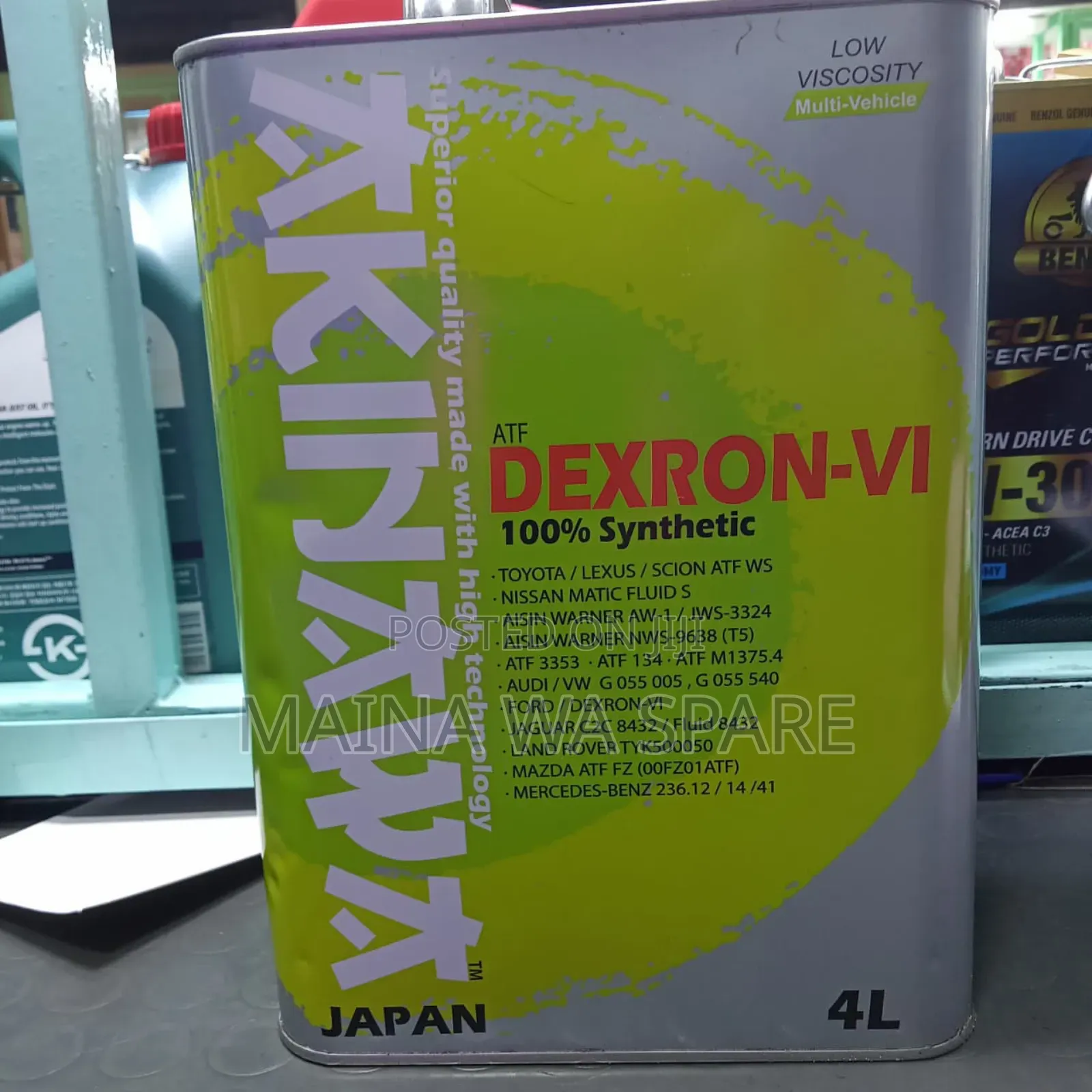 Audi, Vw,Ford,Mercedes Atf Dexron-vi 100% Synthetic