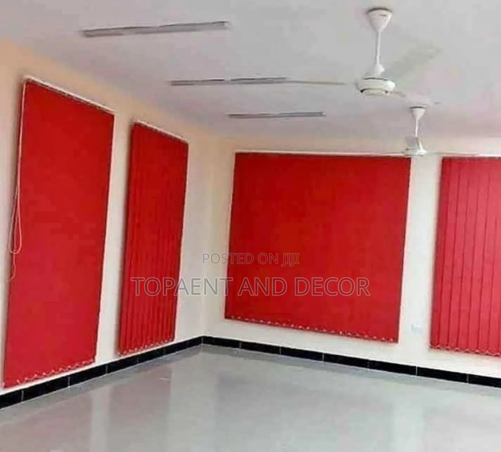 Sleek and Professional Elegant Vertical Office Blinds