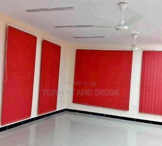 Sleek and Professional Elegant Vertical Office Blinds
