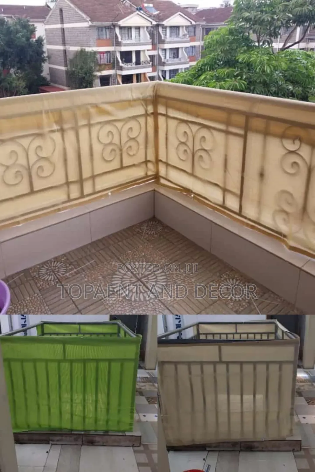 Decorative Balcony Shield Enhance Your Space