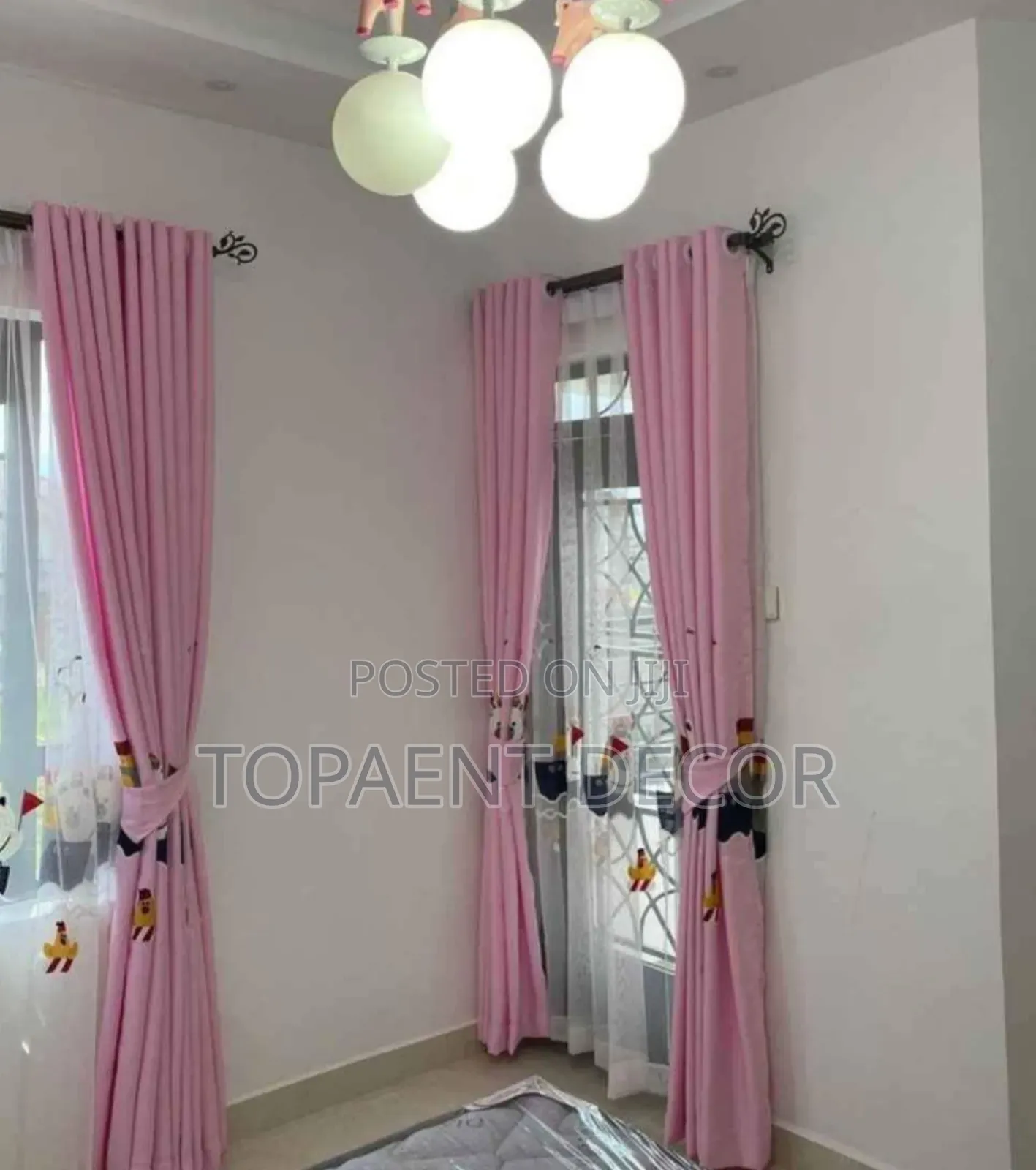 Kids Cartoon Themed Eyelates Quality Window Curtains