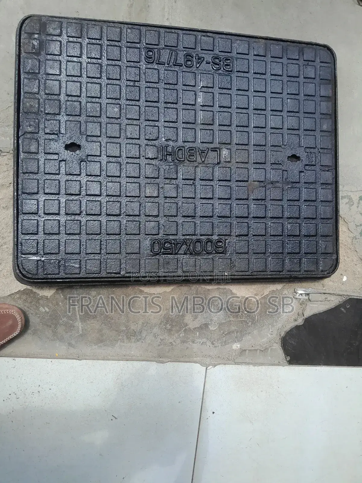 Cast Manhole. Cover