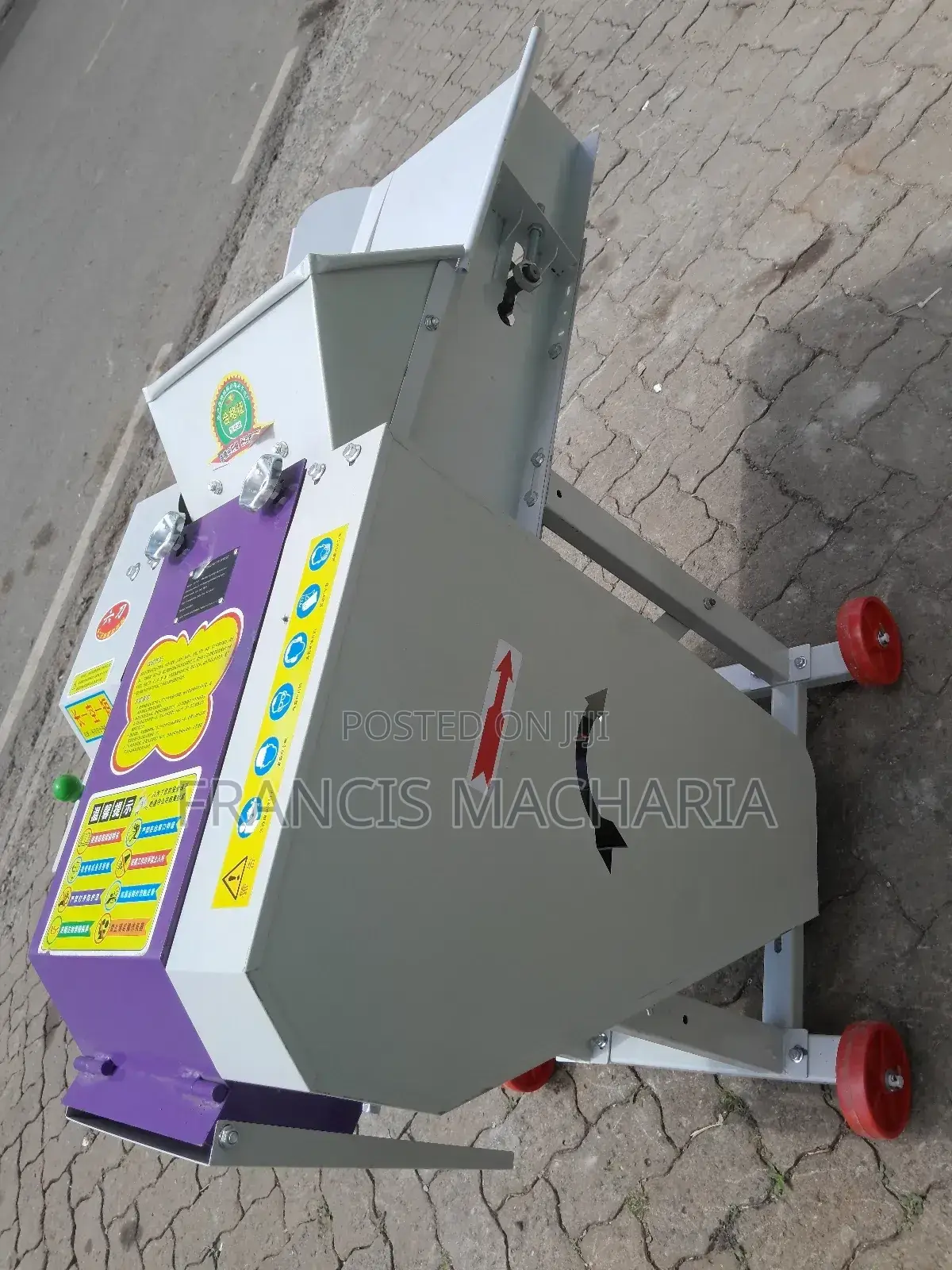 High Speed Electric Powered Chaff Cutter