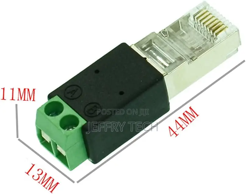 Rj45 to Rs485 Converter - Rj45 Terminal Adapter - Crystal H
