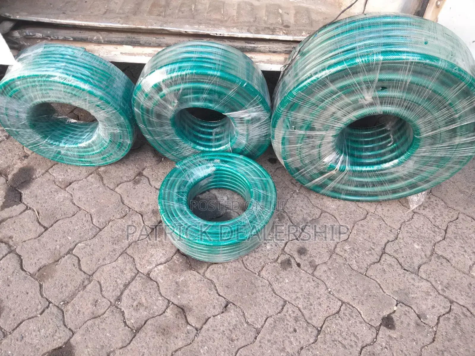 Green Braided Hose Pipes 1/2by 30