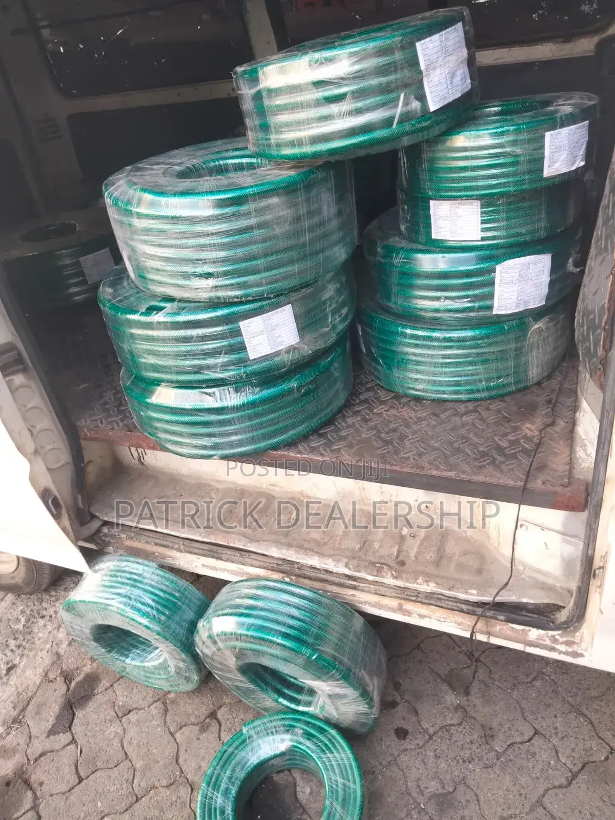 1/2 by 50 for Green Braided Hose Pipes