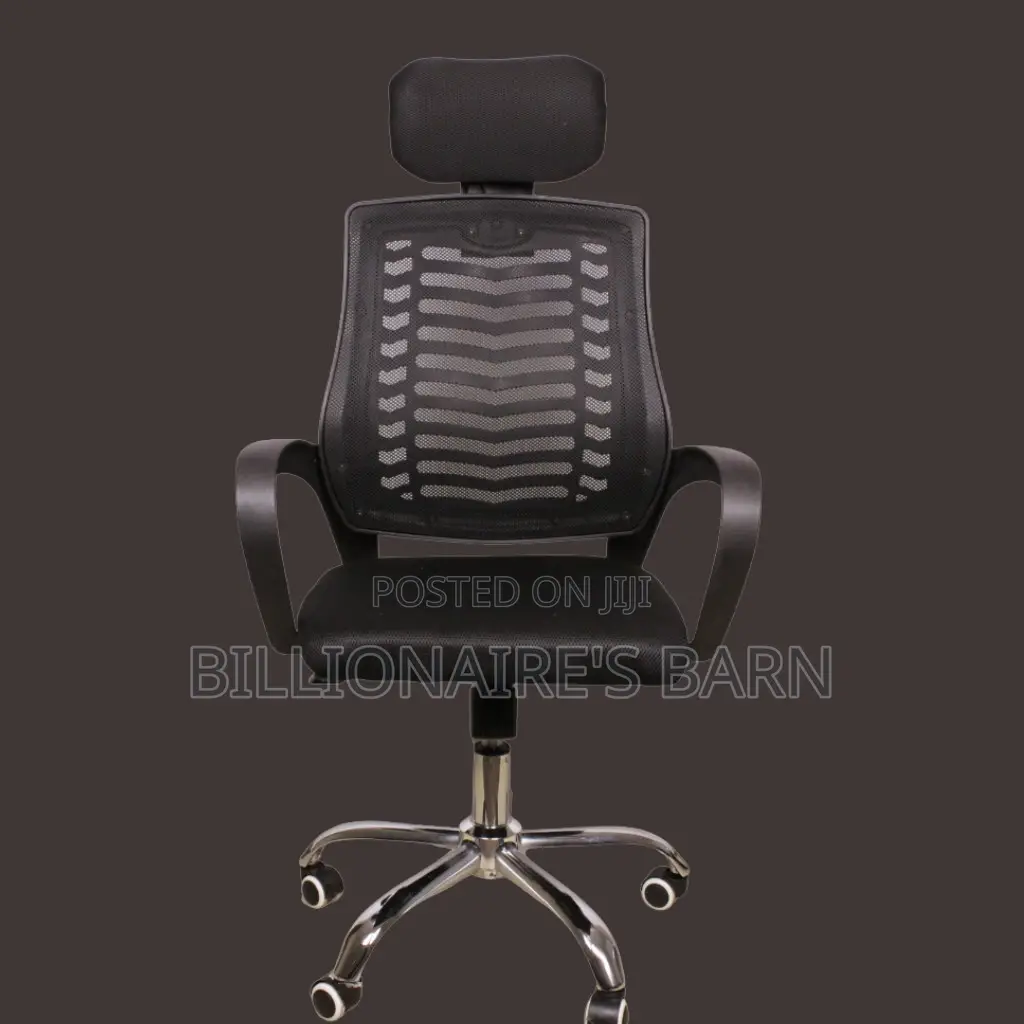 Secretarial Mesh Office Chair, With Full Ergonomic Support