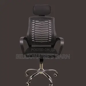 Secretarial Mesh Office Chair, With Full Ergonomic Support