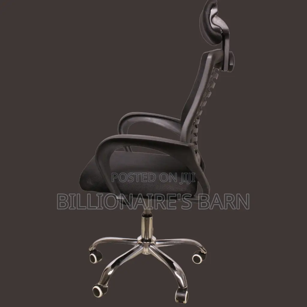 Secretarial Mesh Office Chair, With Full Ergonomic Support