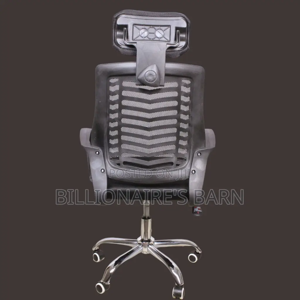 Secretarial Mesh Office Chair, With Full Ergonomic Support