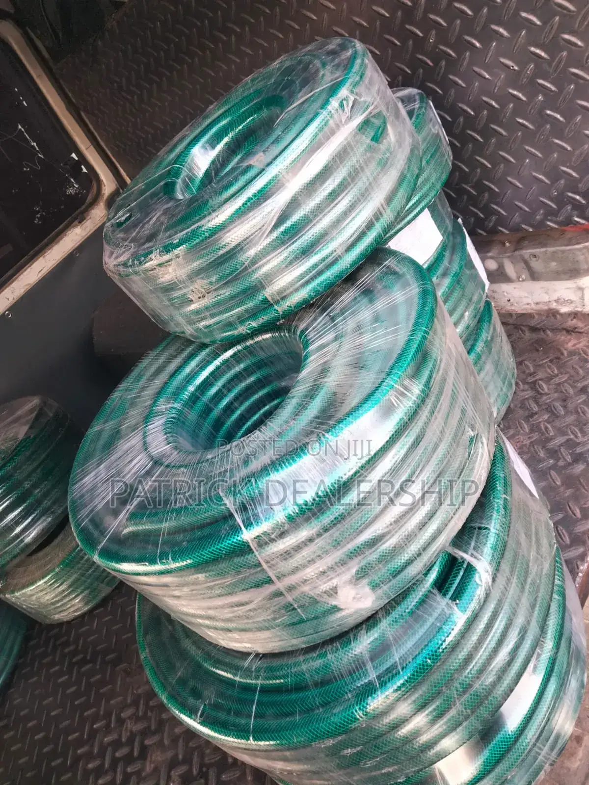 3/4 by 30 Metre of Green Braided Hose Pipes