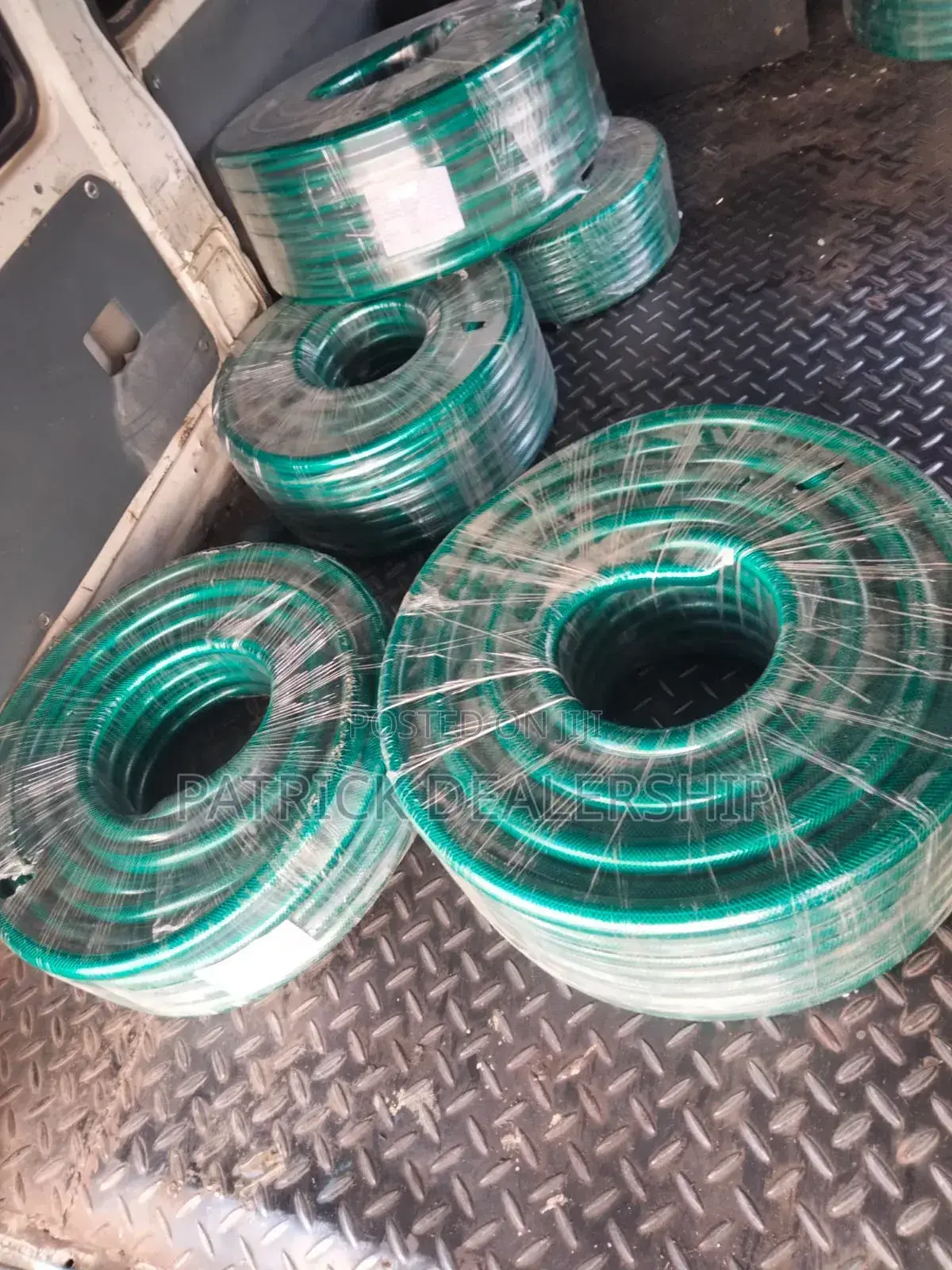 1 Inch by 30 Metre of Green Braided Hose Pipes