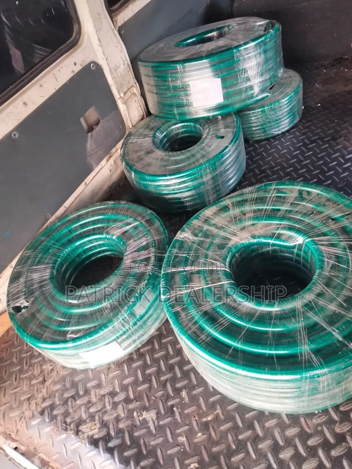 1 Inch by 30 Metre of Green Braided Hose Pipes