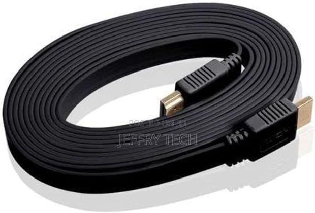 10m Flat Hd Cable - Hdmi 1080p - Color - Black - A - Plus