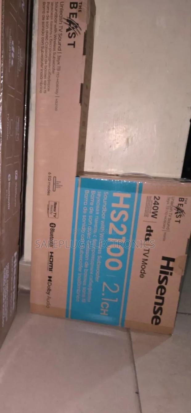 Hisense Hs2100 Soundbar System 2.1ch, the Beast