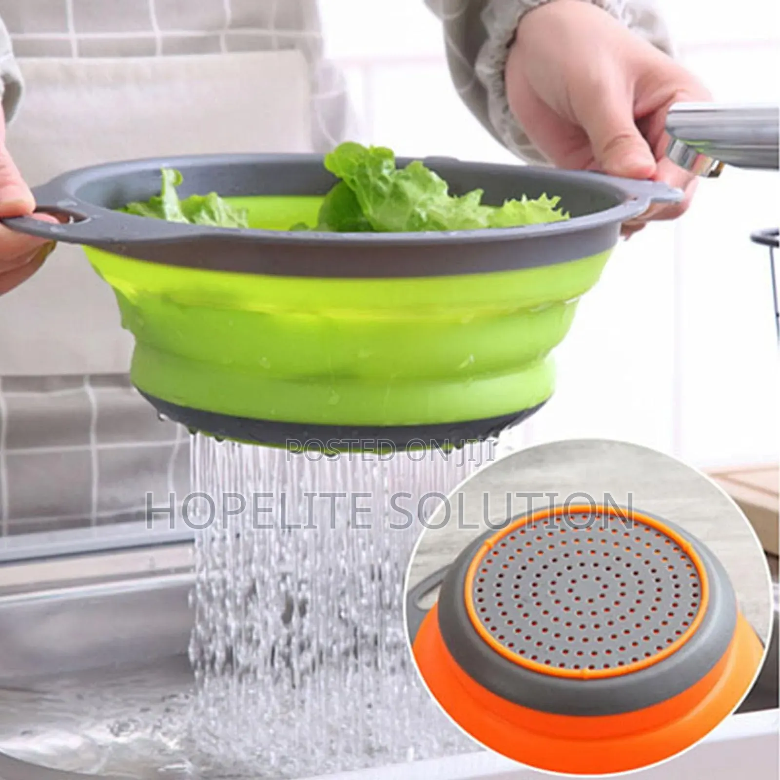 Silicon Collapsible Colander