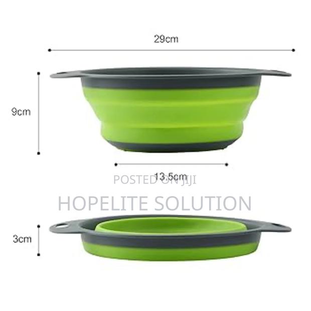 Silicon Collapsible Colander - thumbnail 4