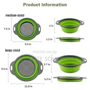 Silicon Collapsible Colander