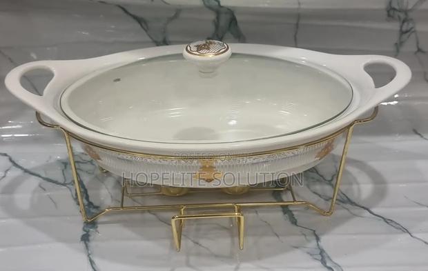 Single Ceramic Chaffing Dish - thumbnail 2