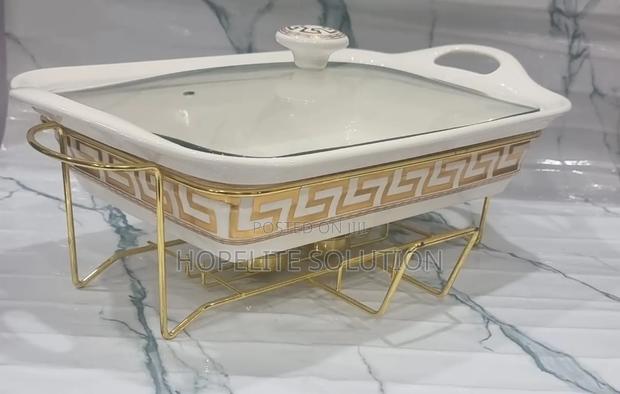 Single Ceramic Chaffing Dish - thumbnail 3