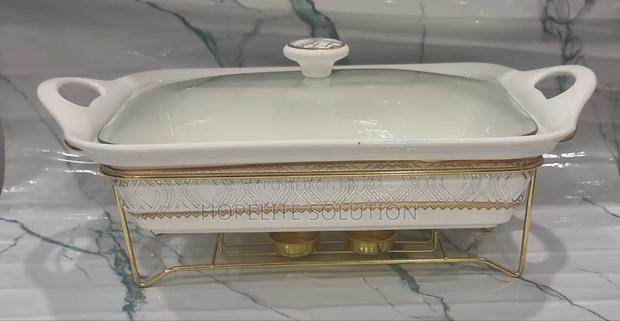 Single Ceramic Chaffing Dish - thumbnail 4
